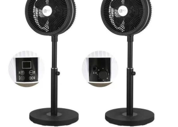 Camel Adjustable Standing Fan – 3 Speed Portable Air Circulation