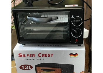 13L MINI SILVER CREST ELECTRIC OVEN/TOASTER/GRILLER