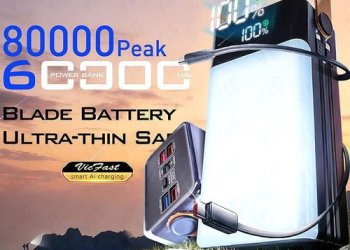 Super 78W 80000Peak(60000mAhs) Power Bank+ 78W Super Output