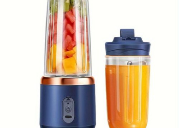 Portable Multi-Function Juicer with Rechargeable Battery