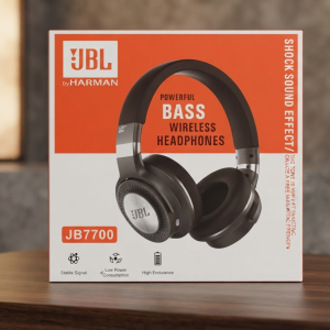 JBL by HARMAN POWERFUL BASS WIRELESS HEAD PHONES JBL7700