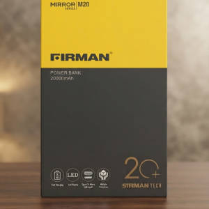 FIRMAN Mirror Series M20 Power Bank.