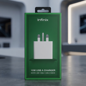 Infinix 10W USB-A Charger.