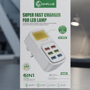 SHPLUS 6-in-1 Super Fast Charger
