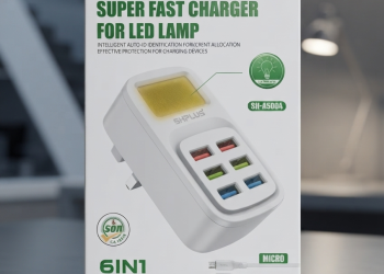 SHPLUS 6-in-1 Super Fast Charger