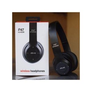 P47 Superior 5.0 Wireless Bluetooth Stereo Foldable Headphones