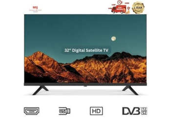 Official Store Mi+ (MIJ-3210) 32″ Digital Frameless HD LED TV – Built-in Decoder