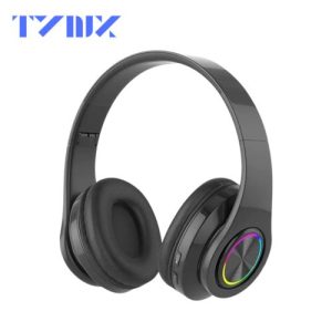TYNIX B39 Wireless Bluetooth Headphones,  Headset -Black
