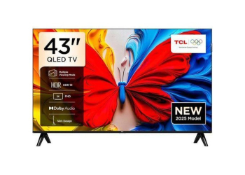 TCL 43-Inch QLED Full HD Smart Google TV (2025 Model)