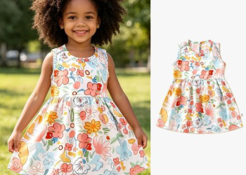 Kikoko Baby Girls Dress Sleeveless