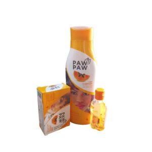 Paw Paw PawPaw Body Lotion, Body Oil, & Bathing Soap 3 in 1 Combo.