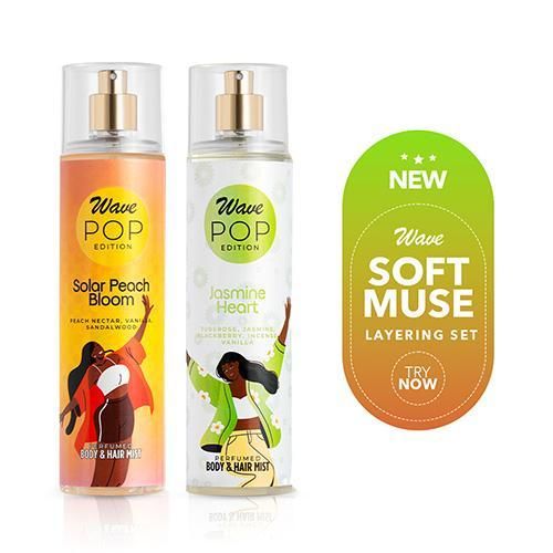 Wave Soft Muse Body Mist Duo Set